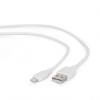 Gembird Cc- USB2-amlm-2m-w USB To 8-pin Cable Charging Transmission (Ipad,iphone5/6/7/8/x) 2m White (CC-USB2-AMLM-2M-W) (GEMCC-U