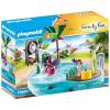 Playmobil Family Fun Small Pool with Water Sprayer για 4-10 ετών (70610) (PLY70610)