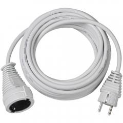 Brennenstuhl Quality plastic extension cable 5m white H05VV-F 3G1,5 (1168440) (BNN1168440)