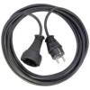 Brennenstuhl Quality plastic extension cable 5m black H05VV-F 3G1,5 (1165440) (BNN1165440)