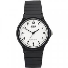 Casio Ψηφιακό Ρολόι Μπαταρίας με Μαύρο Καουτσούκ Λουράκι (MQ-24-7BLLEG) (CASMQ-24-7BLLEG)