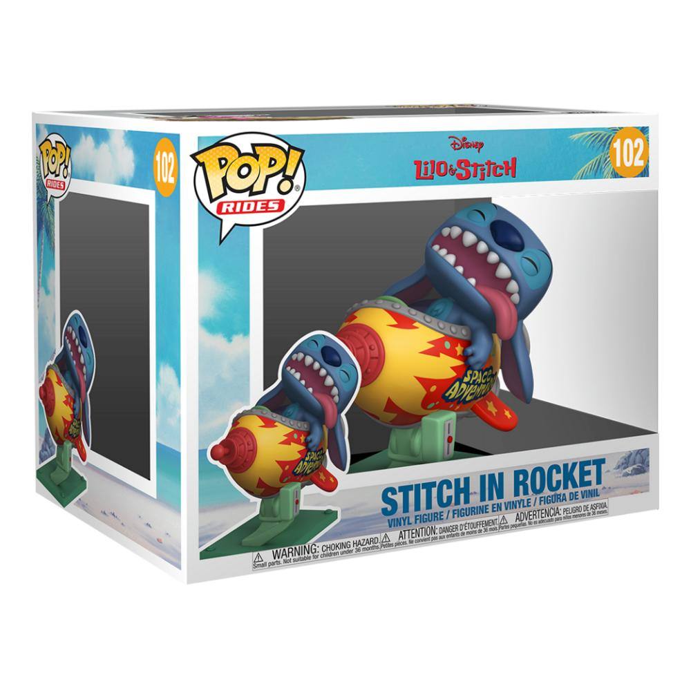 Funko Pop! Rides: Disney Lilo and Stitch - Stitch in Rocket #102 Deluxe (FNK56200)