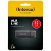 Intenso USB 2.0 Stick 32GB Alu Line Anthracite (3521481) (NSO3521481)