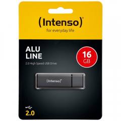 Intenso USB 2.0 Stick 16GB Alu Line Anthracite (3521471) (NSO3521471)