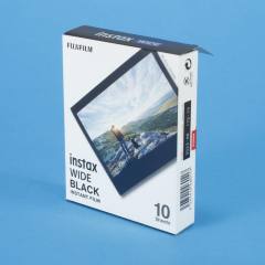 Fujifilm Color Instax Wide Instant Φιλμ (10 Exposures) Black (16745028) (FJM16745028)