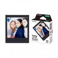 Fujifilm Color Instax Square Instant Φιλμ (10 Exposures) Black (16576532) (FJM16576532)