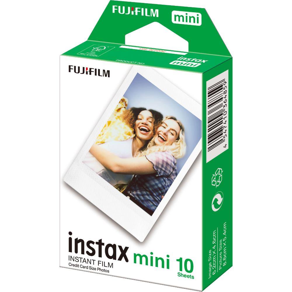 Fujifilm Color Instax Mini Instant Φιλμ (10 Exposures) White (16567816) (FJM16567816)