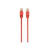 Gembird Patchcord RJ45 Potted Cover CAT. 5e UTP 2m Red (PP12-2M/R) (GEMPP12-2M/R)
