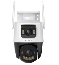 IMOU IP CAMERA CRUISER DUAL 2 PRO 8MP IPC-S7XFP-8U0WED, OUTDOOR, DUAL CAMERA 4 FIXED & 4 MOTORIZED ROTATED PTZ, H.265/H.264, 8X