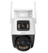 IMOU IP CAMERA CRUISER DUAL 2 PRO 8MP IPC-S7XFP-8U0WED, OUTDOOR, DUAL CAMERA 4 FIXED & 4 MOTORIZED ROTATED PTZ, H.265/H.264, 8X