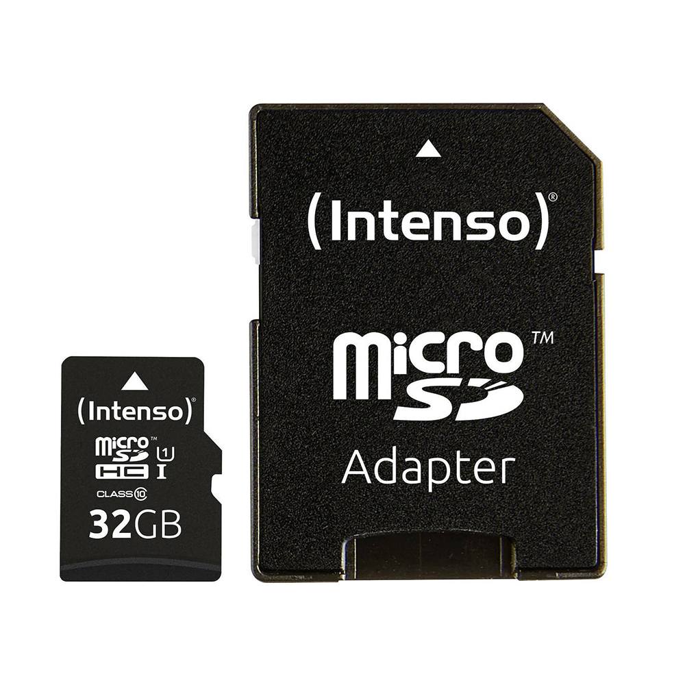 Intenso microSDHC Card 32GB Premium Class 10 U1 (3423480) (NSO3423480)